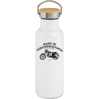 123TRIKO termoska ČZ 175 Sport, V15, černý tisk 500 ml motorka