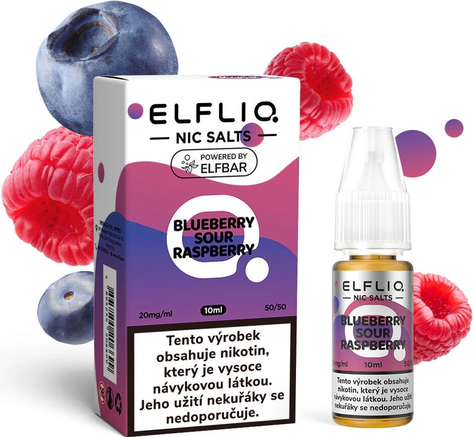 ELF LIQ Blueberry Sour Raspberry 10 ml 20 mg