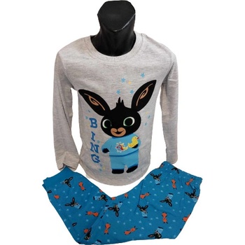 Chlapecké pyžamo Bing šedá modrá