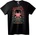 NOONEBRAND Тениска Аксолотъл фолклорно изкуство - 2XL, Black