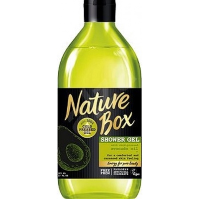 Nature Box sprchový gel Avocado Oil 385 ml