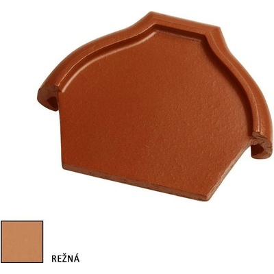 Tondach Hranice/Renoton 11 ukončení hřebenáče vrchní režná