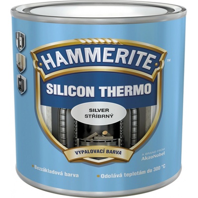 Dulux Hammerite Silicon Thermo 5l stříbrná