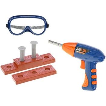 Mikro Trading sada nářadí s vrtačkou 8ks v krabičce