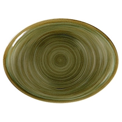 RAK Porcelain Spot talíř oválný 26 cm smaragdový SEMNNOP26-12
