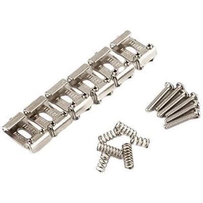 Fender Pure Vintage Strat Pat. Pend Saddle Kit Nickel Мост за китара (0992091000)