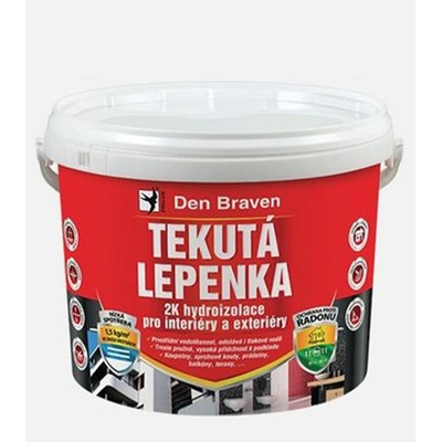 Den Braven Tekutá lepenka 2K hydroizolácia 21 kg