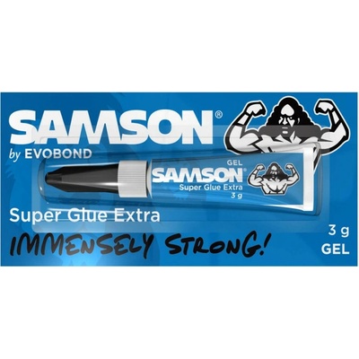 Samson Super Glue gel sekundové lepidlo 3g