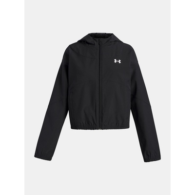 Детско яке Under Armour UA Rival Woven HD Jacket-BLK Under Armour | Cheren | Момичешки | XS
