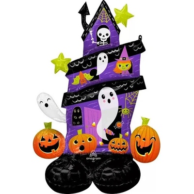 AirLoonz obrí balónik Halloween strašidelný dom 127 cm