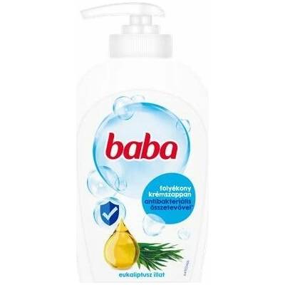 Baba tekuté mýdlo s antibakteriální složkou eukalyptus 250 ml