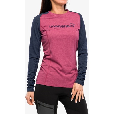 Norrona Fjora Equaliser Lightweight LS violet quartz/indigo night
