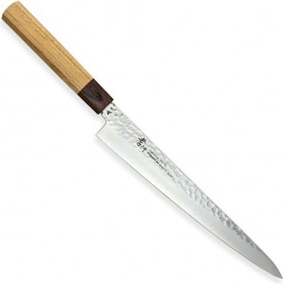 SAKAI nôž WA-Sujihiki Slicer Takayuki VG-10 Zelkova Oktagon 24 cm