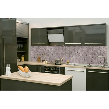 DIMEX ART Фототапет за кухня - рустикална тъмна мазилка 260 x 60 см