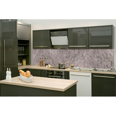 DIMEX ART Фототапет за кухня - рустикална тъмна мазилка 260 x 60 см