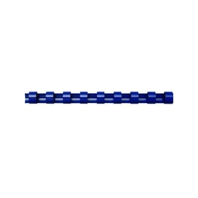 Plastové hrebene GBC 21R 12mm modré