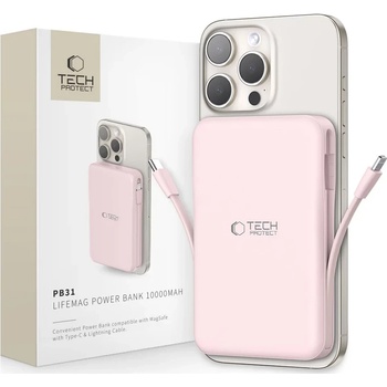 Tech-Protect Pb31 Lifemag 10000 mAh Pink
