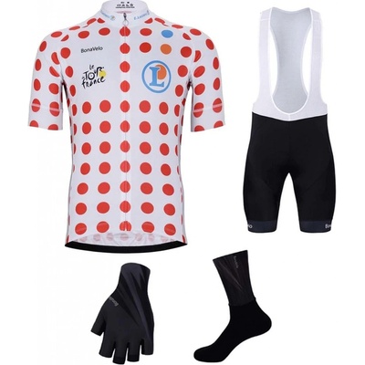 Bonavelo mega set TOUR DE FRANCE 2025 červená/biela/čierna