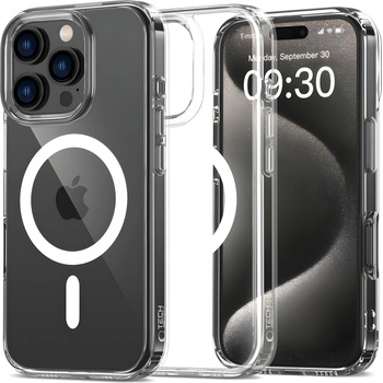 Image 1 of Tech-Protect Apple iPhone 16 Pro Flexair Hybrid MagSafe Case transparent (5906302311484)