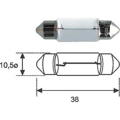 Žárovka, osvětlení motorového prostoru MAGNETI MARELLI 009418100000