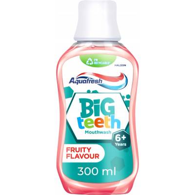 Aquafresh Ústní voda pro děti Big Teeth Fruit 6+ 300 ml