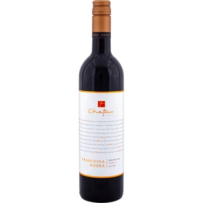 Chateau Modra Horeca Frankovka Modrá Suché 12% 0,75 l (čistá fľaša)