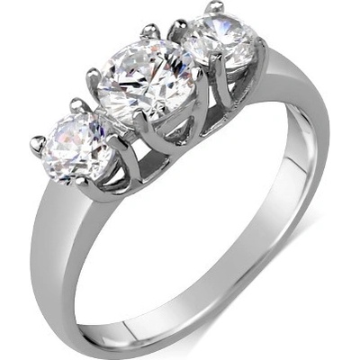 SILVEGO Stříbrný prsten DARION se Swarovski Zirconia EWER02418