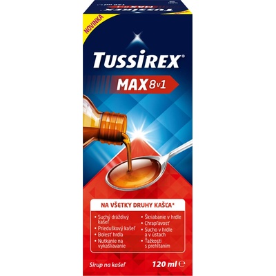 TUSSIREX MAX 8v1 sirup 120 ml