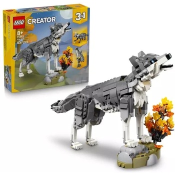 LEGO® Creator 3-in-1 - Forest Animals: Gray Wolf (31393)