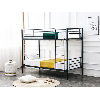 Halmar Метално двуетажно легло BUNKY - черно (BUNKY/black/hal/bed)