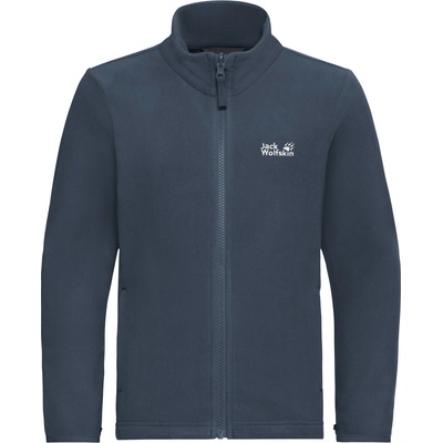 Jack Wolfskin Детско поларено яке Jack Wolfskin Kid's Taunus 100 Fullzip Fleece jacket - Midnight Sky - размер 176 (EU) (703-6911-0517)