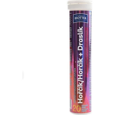Biotter Horcik + Draslik grapefruit 20 tablet