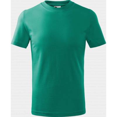 Malfini Basic 138 tričko dětské emerald