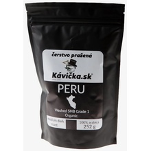 Kávička.sk Peru Washed SHB Grade 1 Organic 250 g