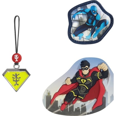 Doplňková sada obrázků MAGIC MAGS, Superhero Joris, pro aktovky a batohy Step by Step; 213275