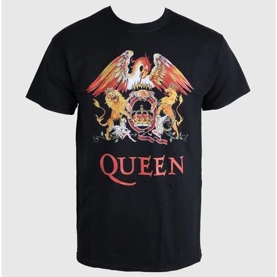 ROCK OFF Мъжка тениска Queen - Classic Crest - ROCK OFF - QUTS03MB
