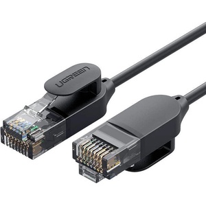 UGREEN Gigabit Ethernet мрежов кабел - Ugreen Ethernet Cable RJ45 Cat6A UTP Pure Copper 10Gbps (150 см) (черен) (NW122 (70333))