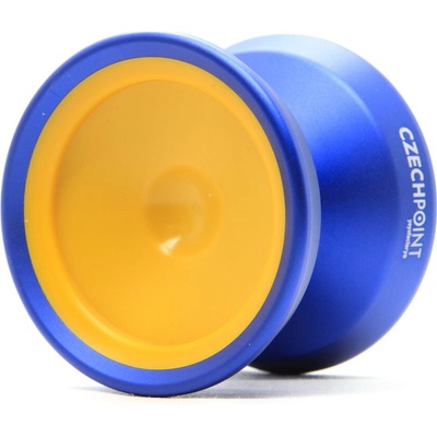 YoYoFactory Czech Point Pivot Kovové Yoyo Modrá Žlutá