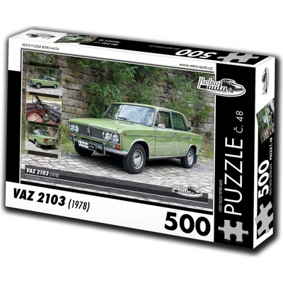 Retro-auta č. 48 Vaz 2103 1978 500 dielov
