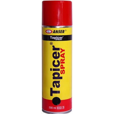 Lepidlo na kožu, na textil, čalúnenie v spreji Anser 500ml 360 g