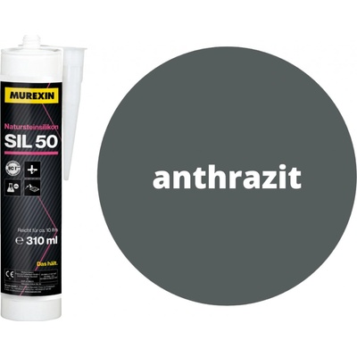 Murexin SIL 50 Silikon neutrální 310 g anthrazit