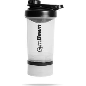 GymBeam Шейкър Multi-Storage 2в1 Clear 500мл