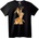 NOONEBRAND Тениска с воинска богиня - XS, Black