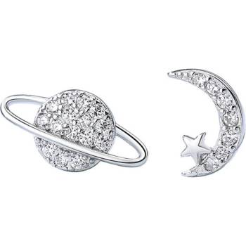 Silenti Jewelry Сребърни обеци "Съзвездие