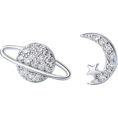 Silenti Jewelry Сребърни обеци "Съзвездие