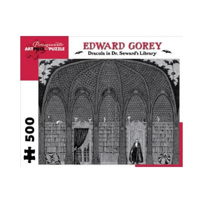 Jigsaw Dracula in Dr. Seward's Library 500-Piece Edward Gorey