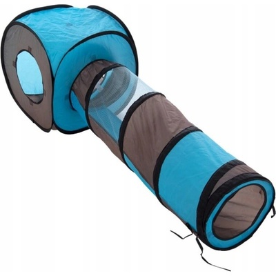 Zooplus Tunel pro kočky s budkou 130 cm