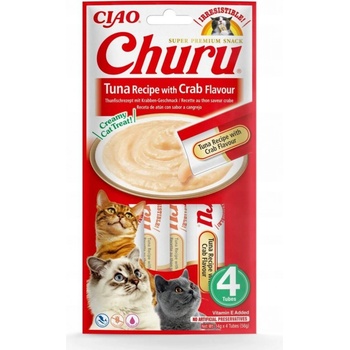 Churu Cat Tuna krab 4 x 14 g