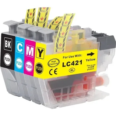 Compatible Мастилница Brother LC421 XL Y съвместима 10 ml