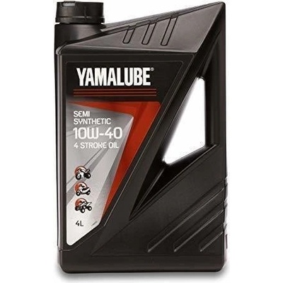 Yamalube Semi Synthetic 10W-40 4 Stroke Engine Oil 4 l